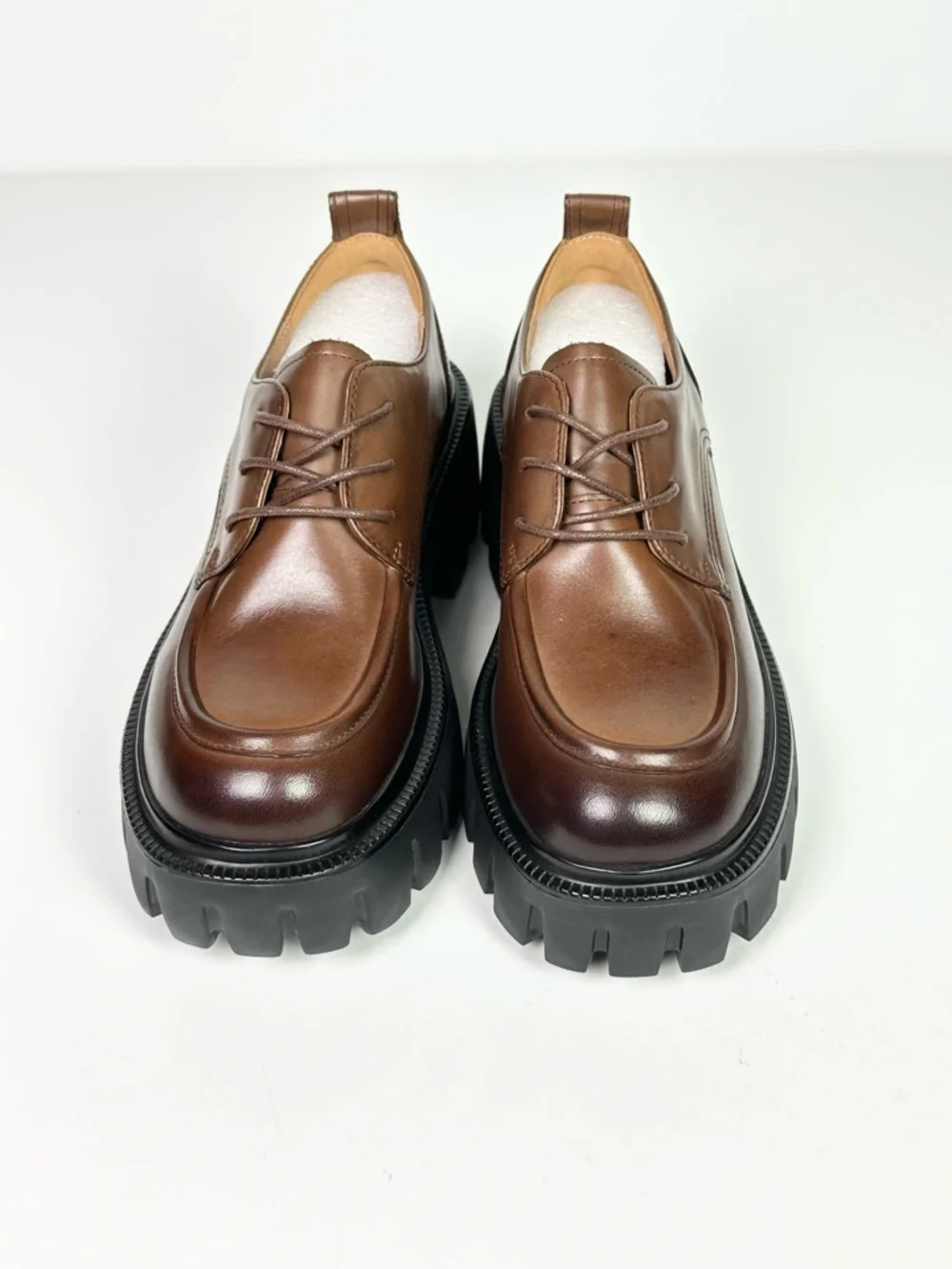 Beau Today Women’s Platform Brown Oxford Shoes  6.5 NEW IN BOX